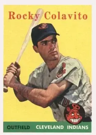 1958 Topps #368 Rocky Colavito
