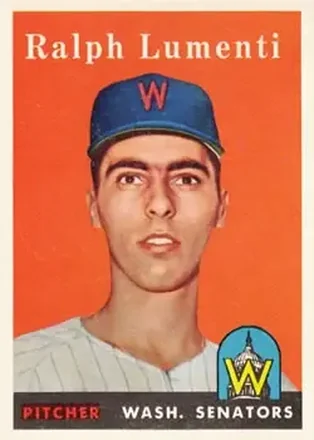 1958 Topps #369 Ralph Lumenti