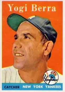 1958 Topps #370 Larry "Yogi" Berra