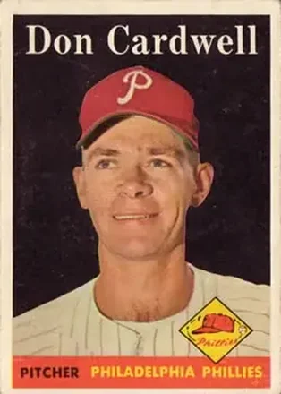 1958 Topps #372 Don Cardwell