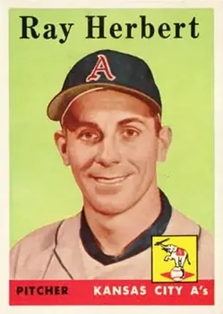 1958 Topps #379 Ray Herbert