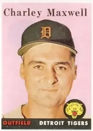 1958 Topps #380 Charley Maxwell