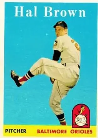 1958 Topps #381 Hal Brown