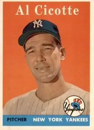 1958 Topps #382 Al Cicotte