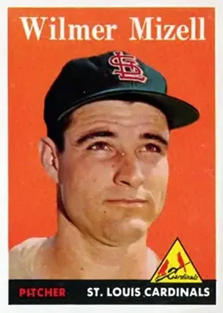 1958 Topps #385 Wilmer Mizell