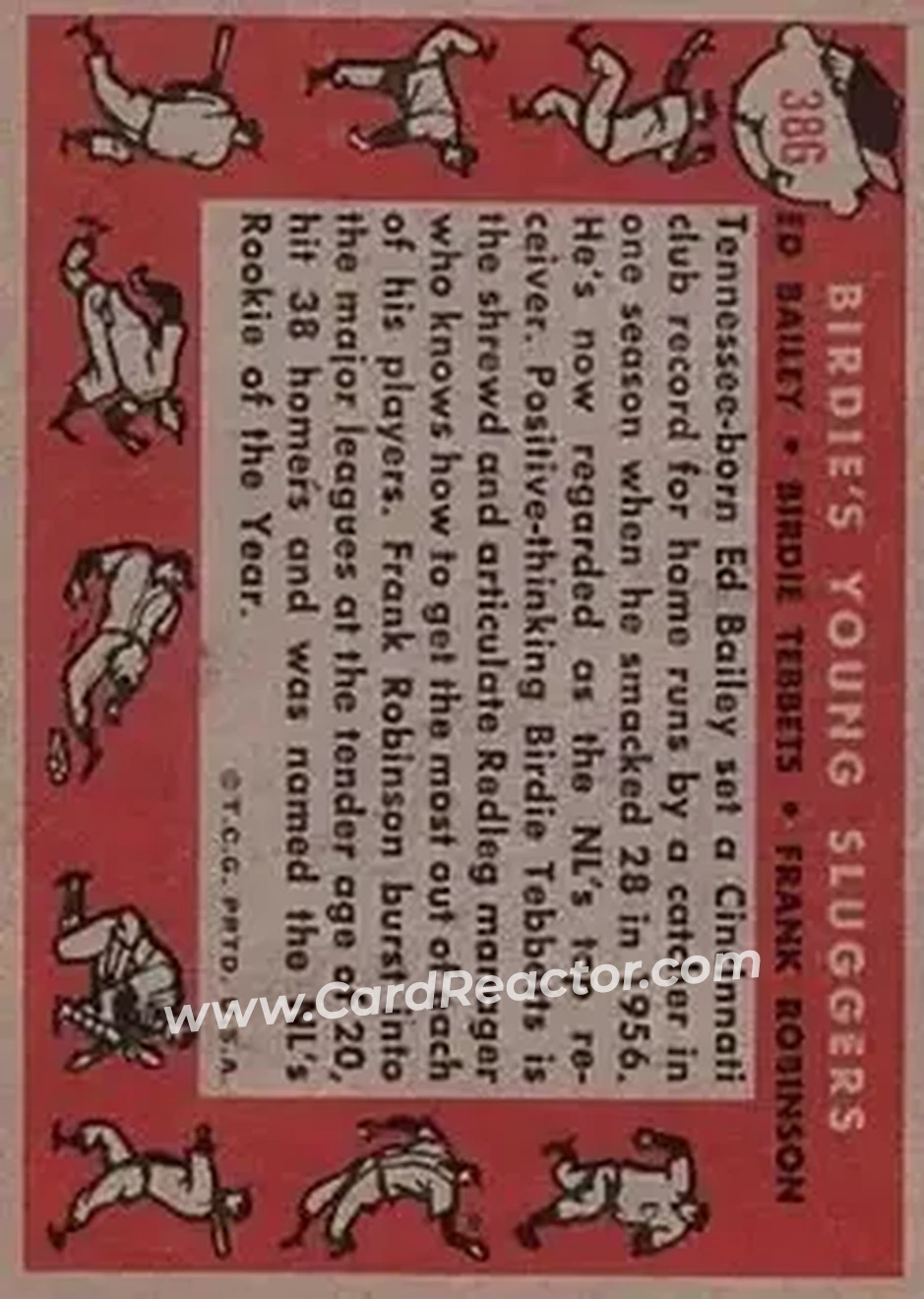 Back of Card #386