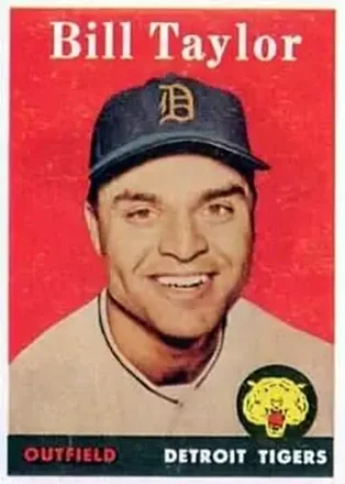1958 Topps #389 Bill Taylor