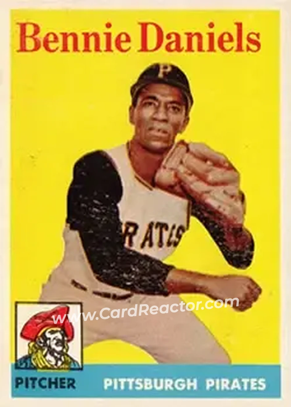 Front of Bennie Daniels