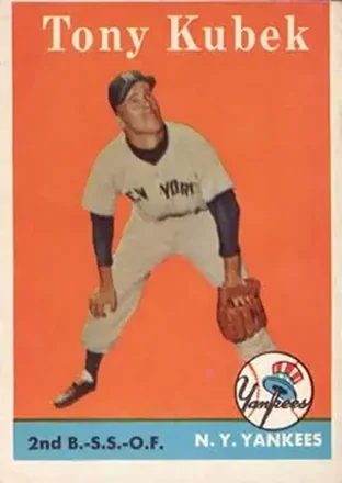 1958 Topps #393 Tony Kubek