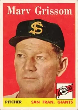 1958 Topps #399 Marv Grissom