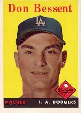 1958 Topps #401 Don Bessent
