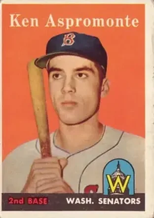 1958 Topps #405 Ken Aspromonte
