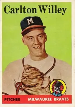 1958 Topps #407 Carlton Willey