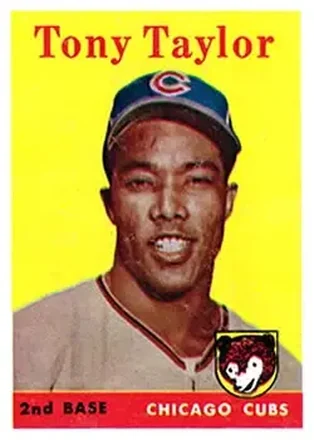 1958 Topps #411 Tony Taylor