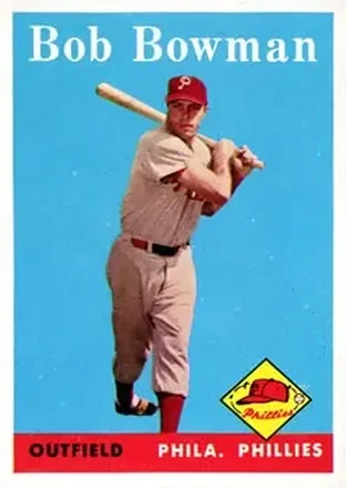 1958 Topps #415 Bob Bowman