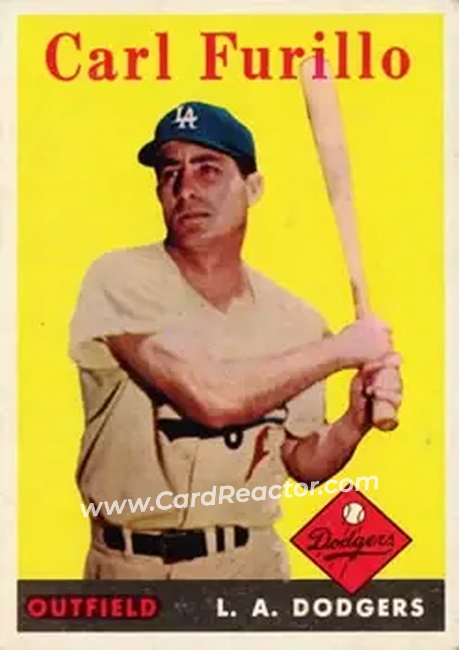 Front of Carl Furillo