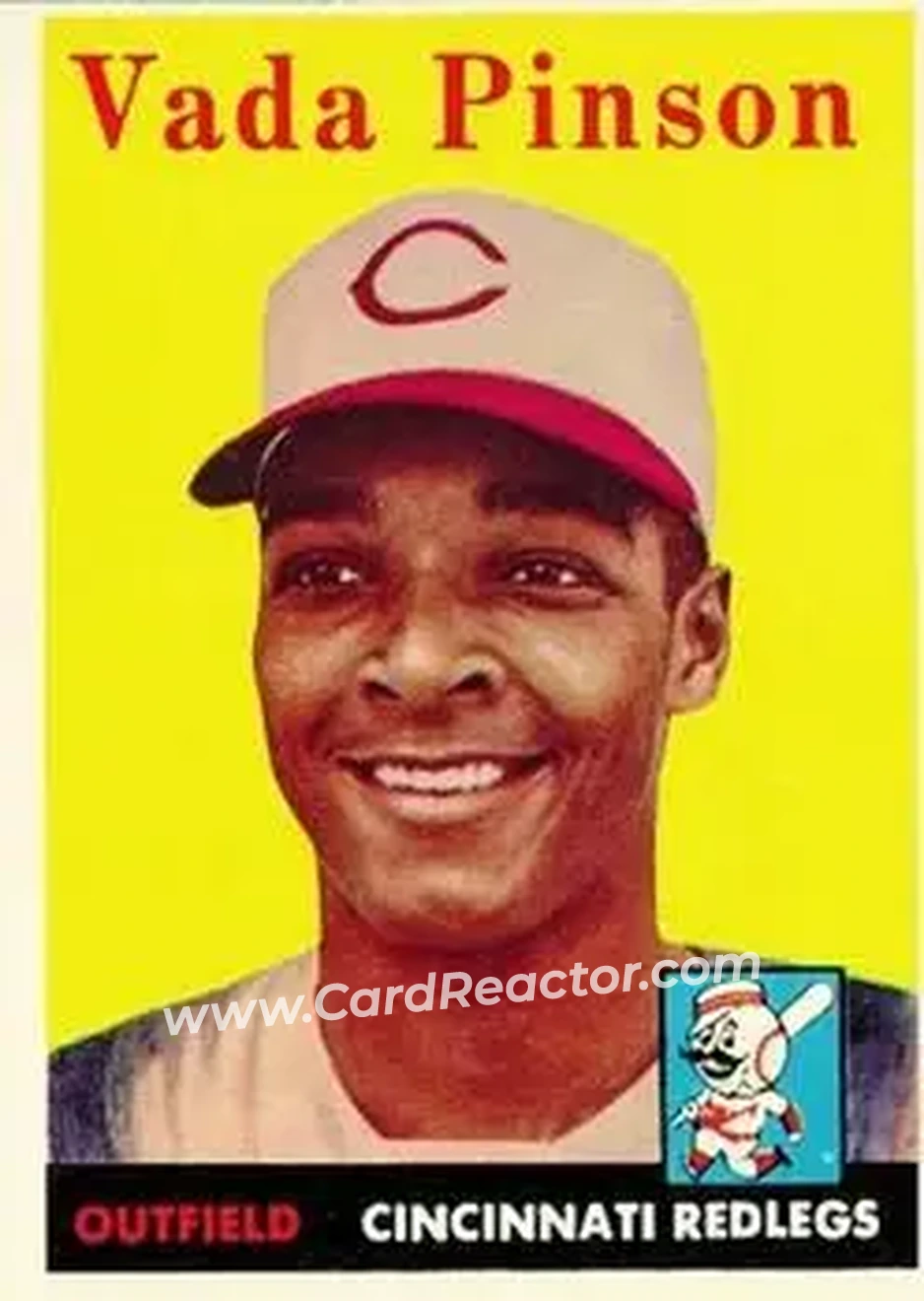 Front of Vada Pinson