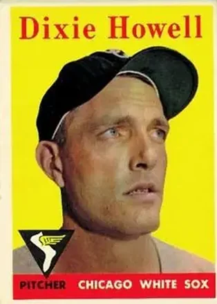 1958 Topps #421 Dixie Howell