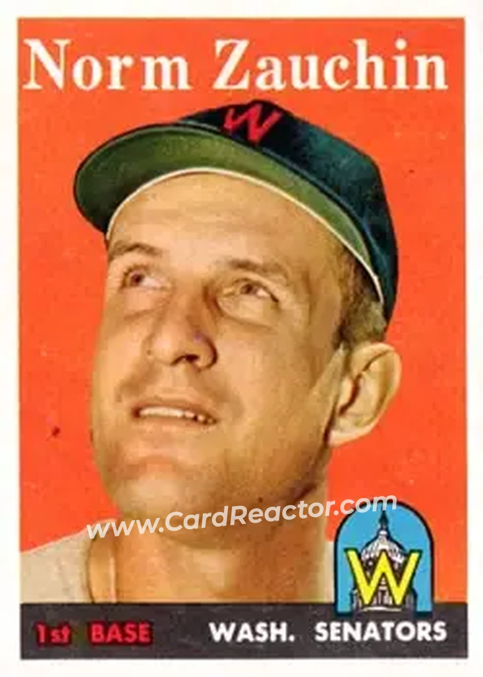 Front of Norm Zauchin