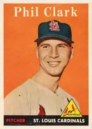 1958 Topps #423 Phil Clark