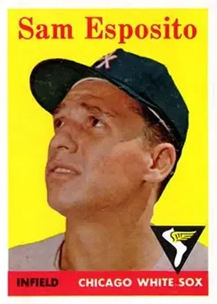 1958 Topps #425 Sam Esposito