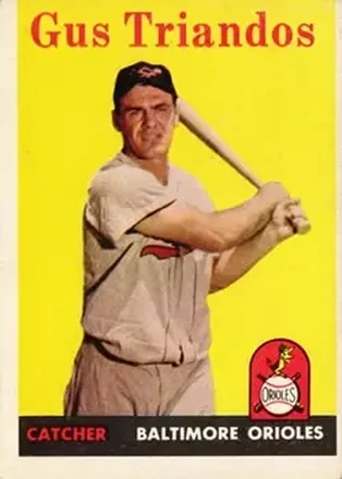 1958 Topps #429 Gus Triandos