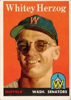 1958 Topps #438 Whitey Herzog