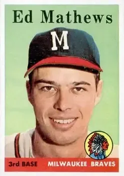 1958 Topps #440 Ed Mathews
