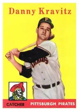 1958 Topps #444 Danny Kravitz