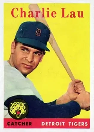 1958 Topps #448 Charlie Lau