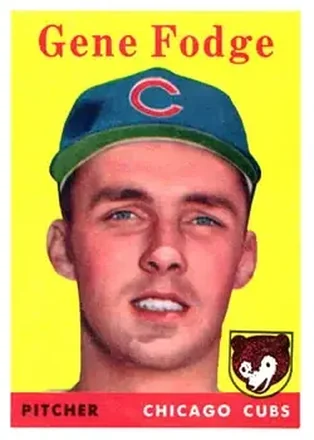 1958 Topps #449 Gene Fodge