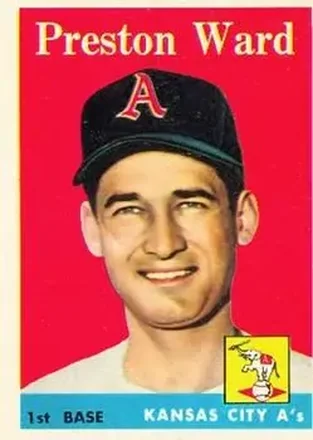 1958 Topps #450 Preston Ward