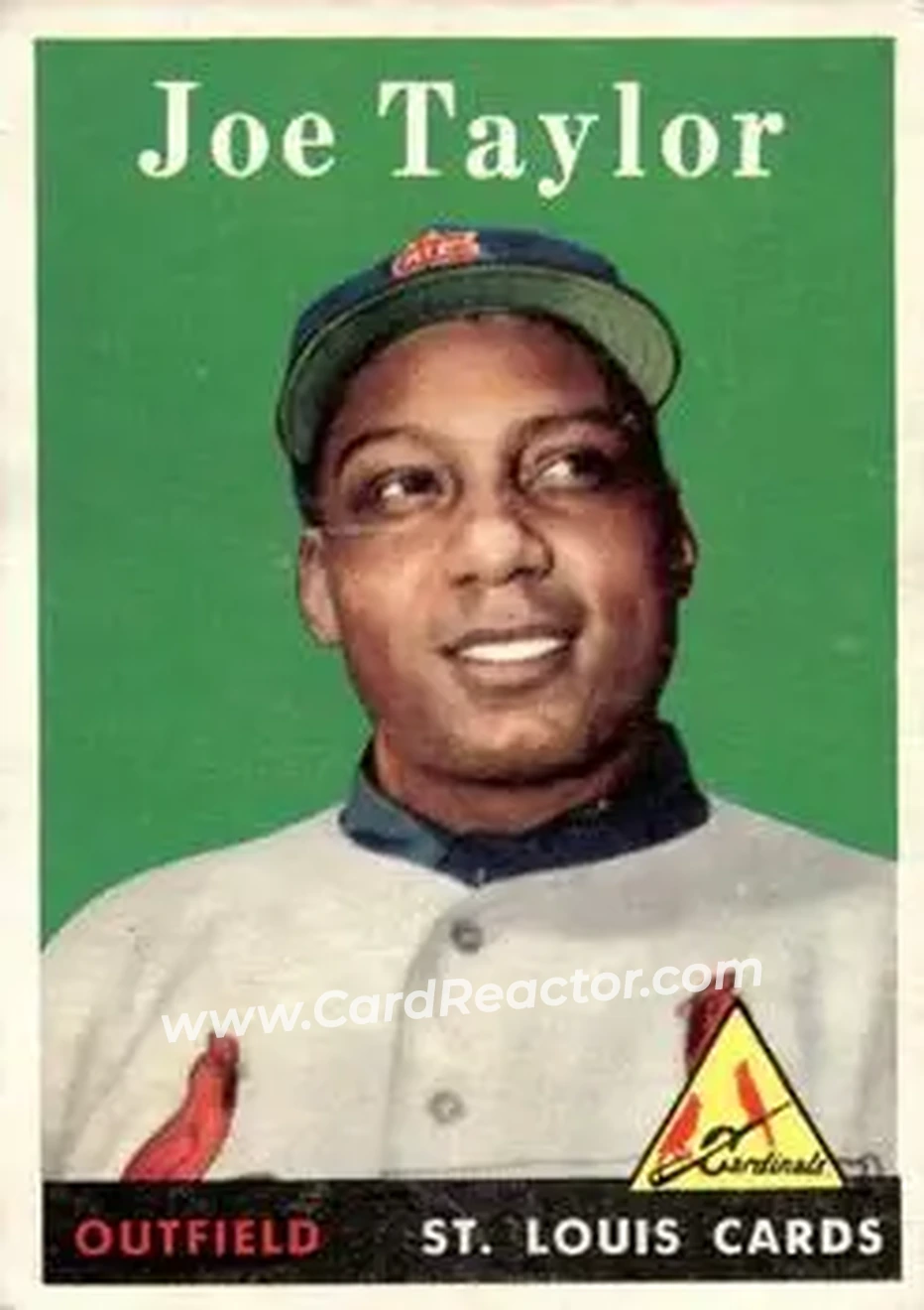 Front of Joe Taylor