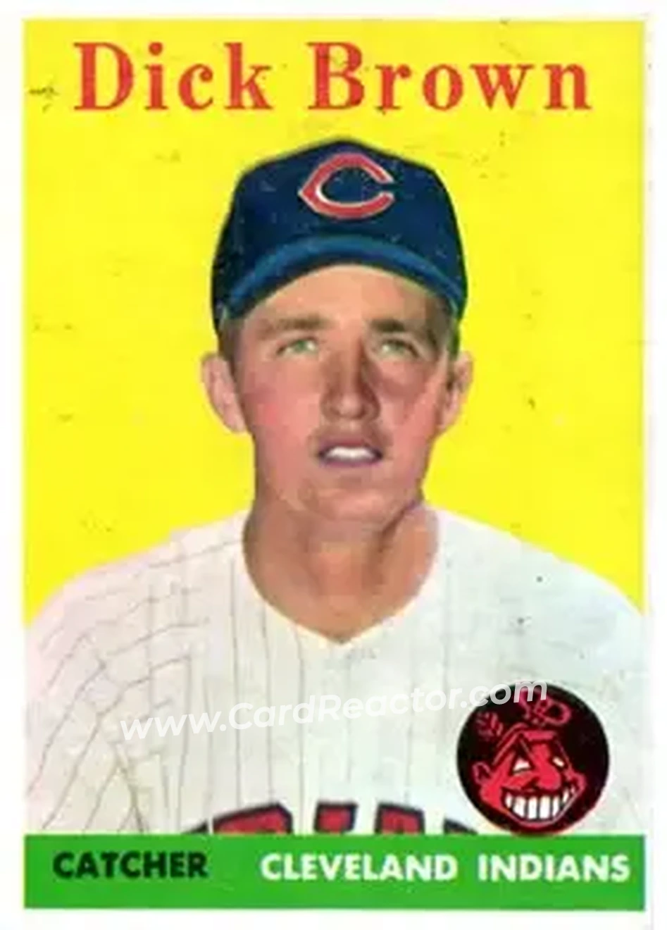 Front of Dick Brown