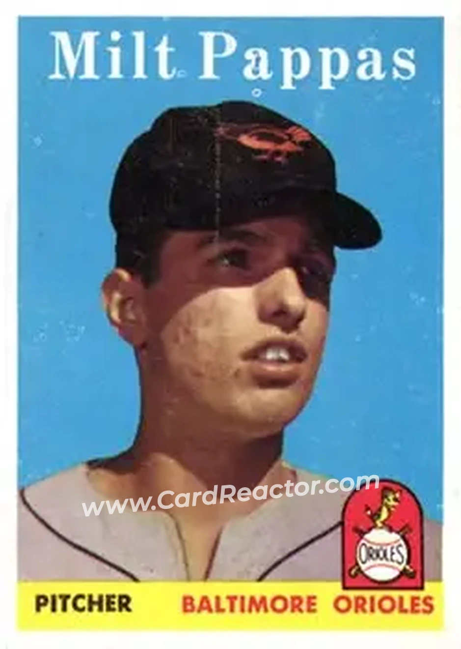 Front of Milt Pappas