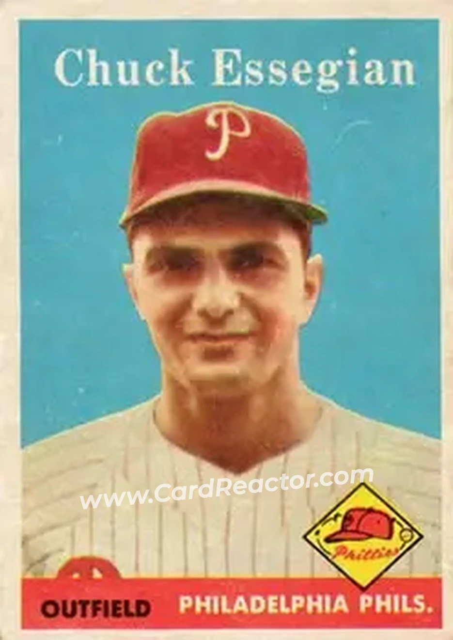Front of Chuck Essegian