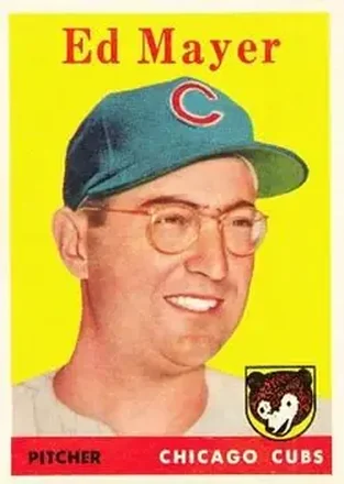 1958 Topps #461 Ed Mayer