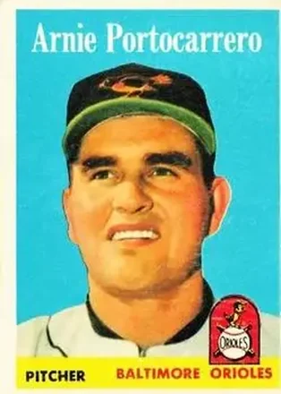 1958 Topps #465 Arnie Portocarrero