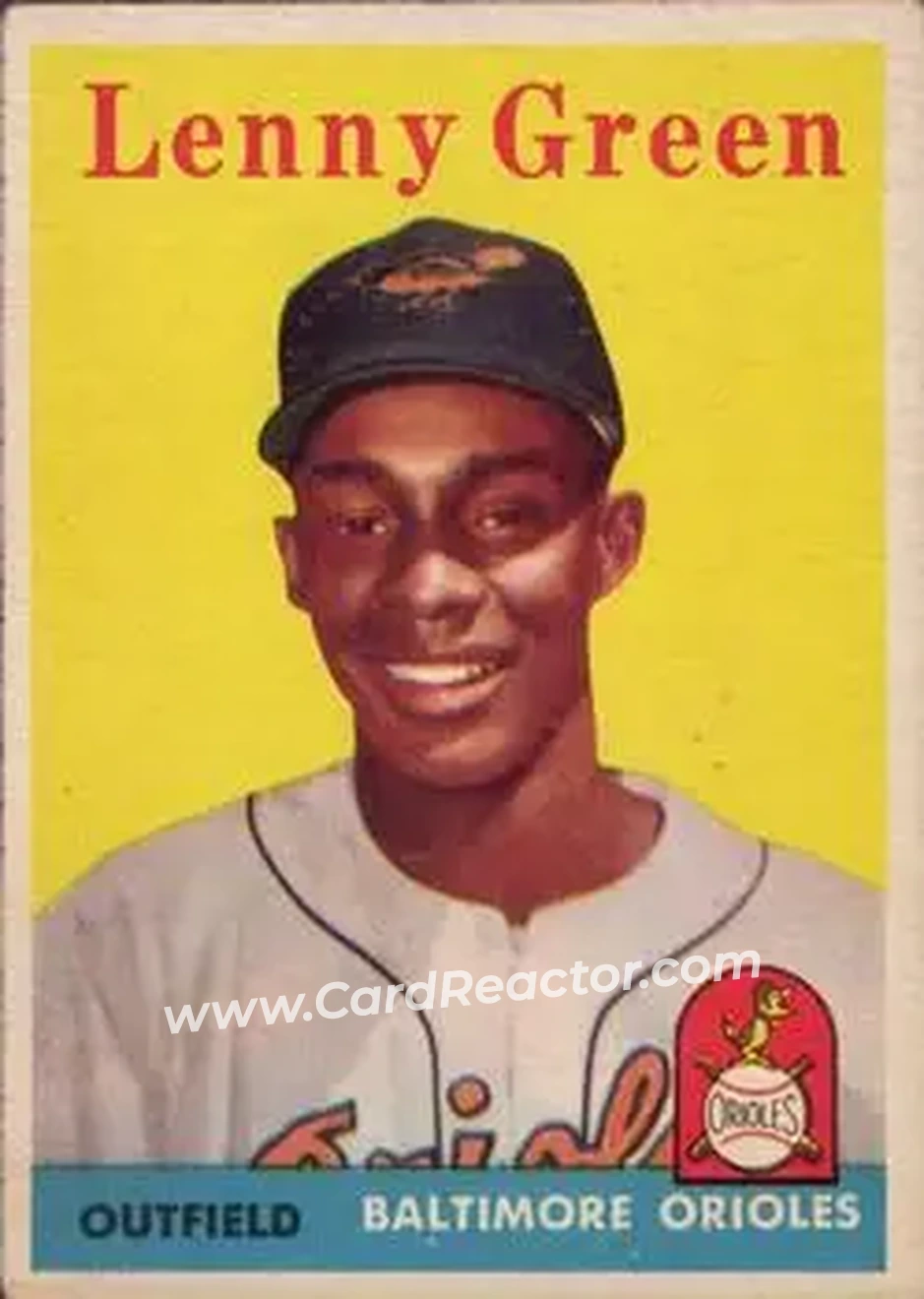 Front of Lenny Green