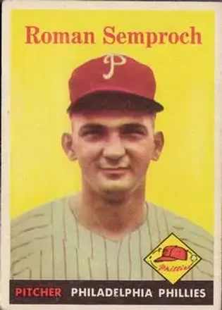 1958 Topps #474 Roman Semproch