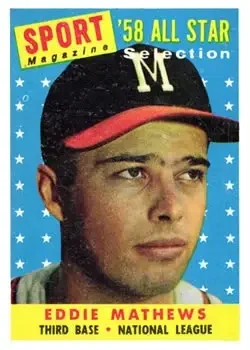 1958 Topps #480 Ed Mathews