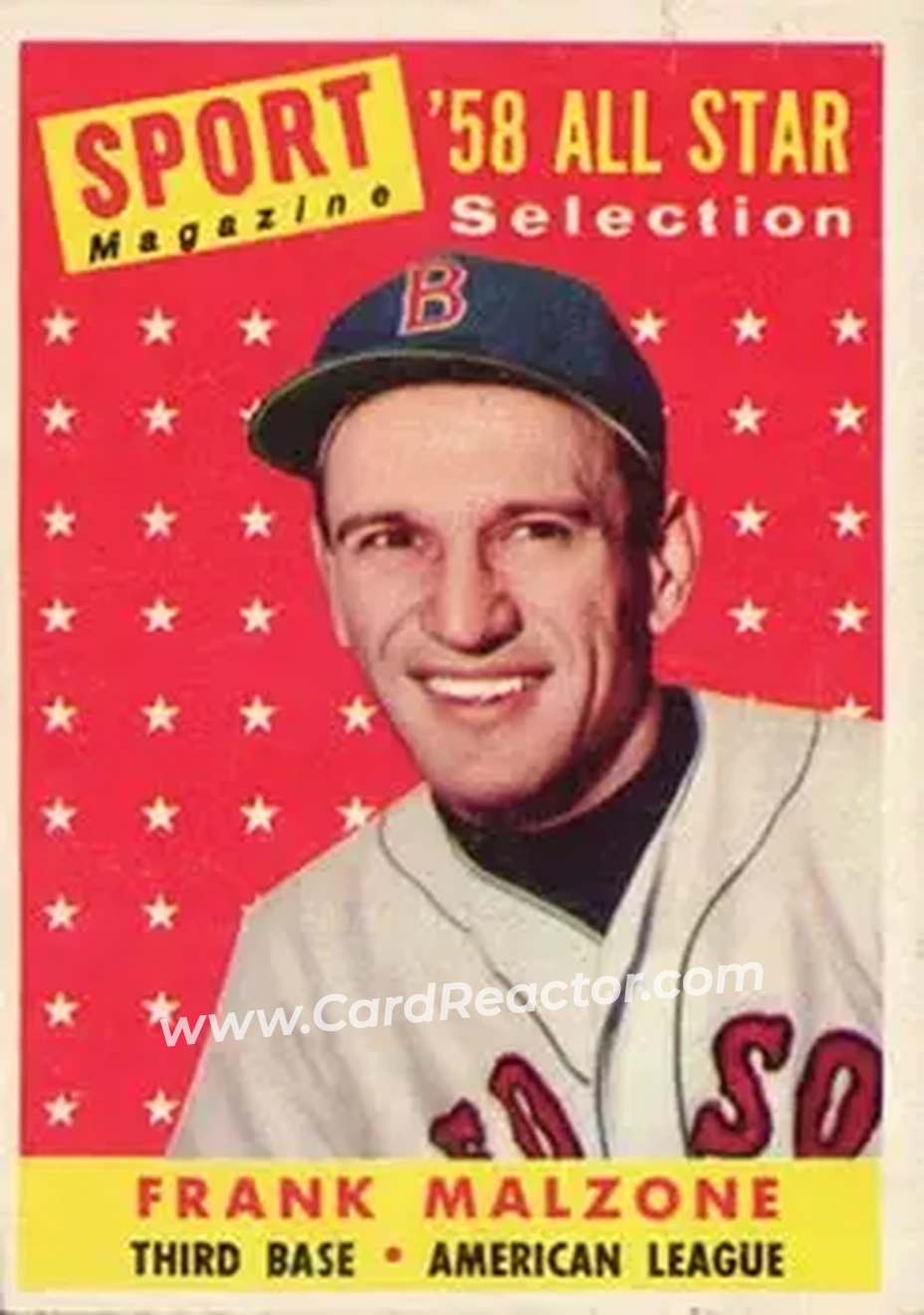 Front of Frank Malzone