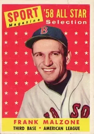 1958 Topps #481 Frank Malzone