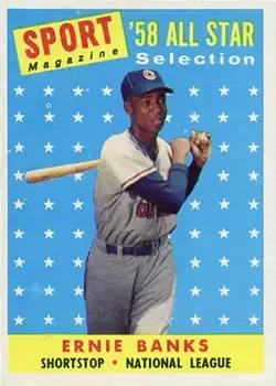 Front of Ernie Banks