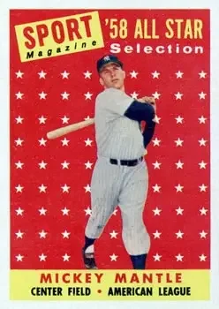 Front of Mickey Mantle