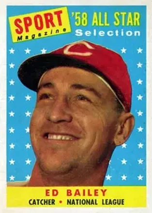 1958 Topps #490 Ed Bailey
