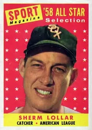1958 Topps #491 Sherman Lollar