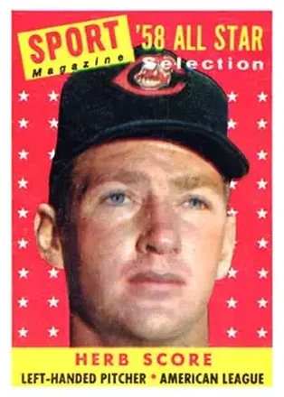1958 Topps #495 Herb Score