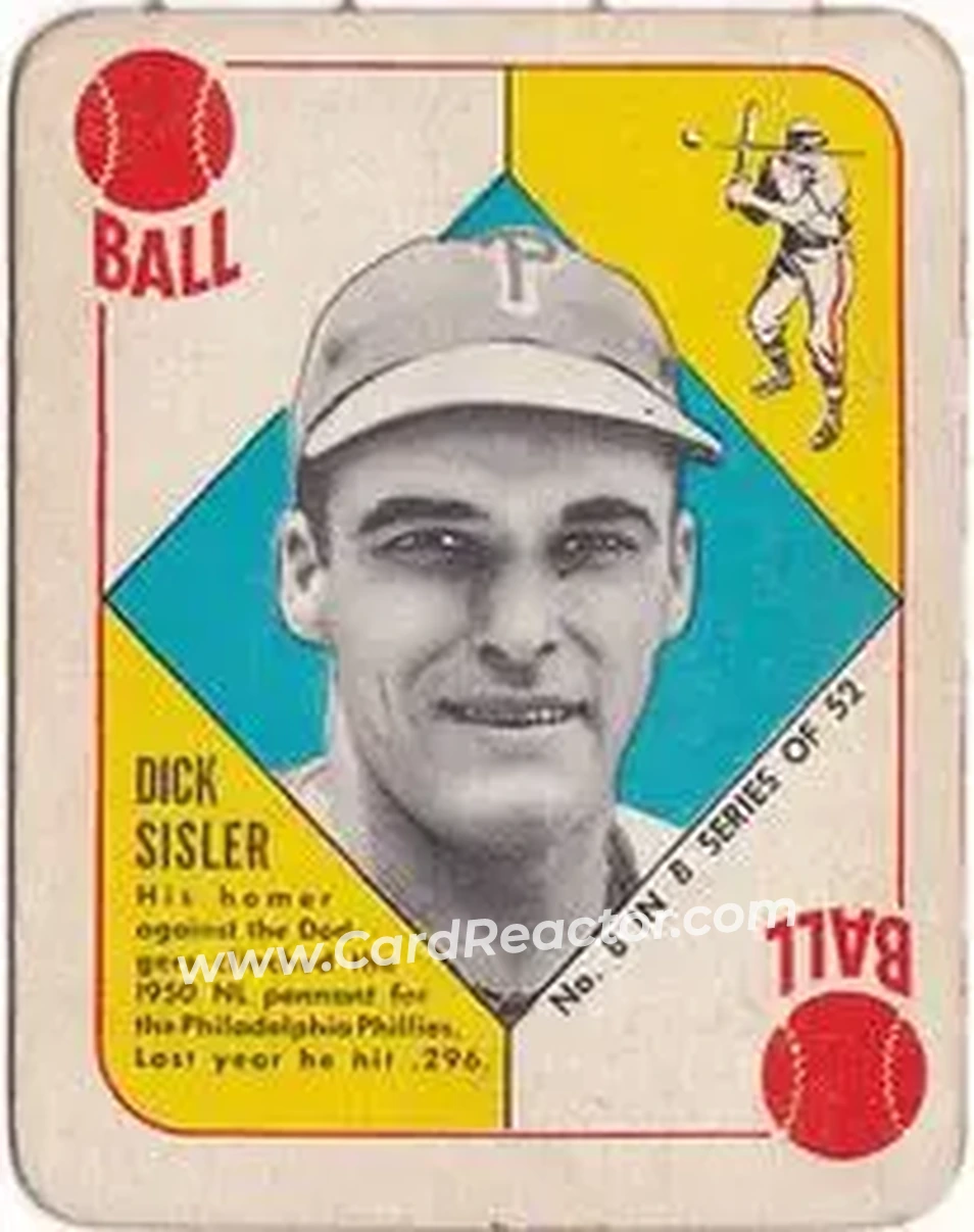 Front of Dick Sisler