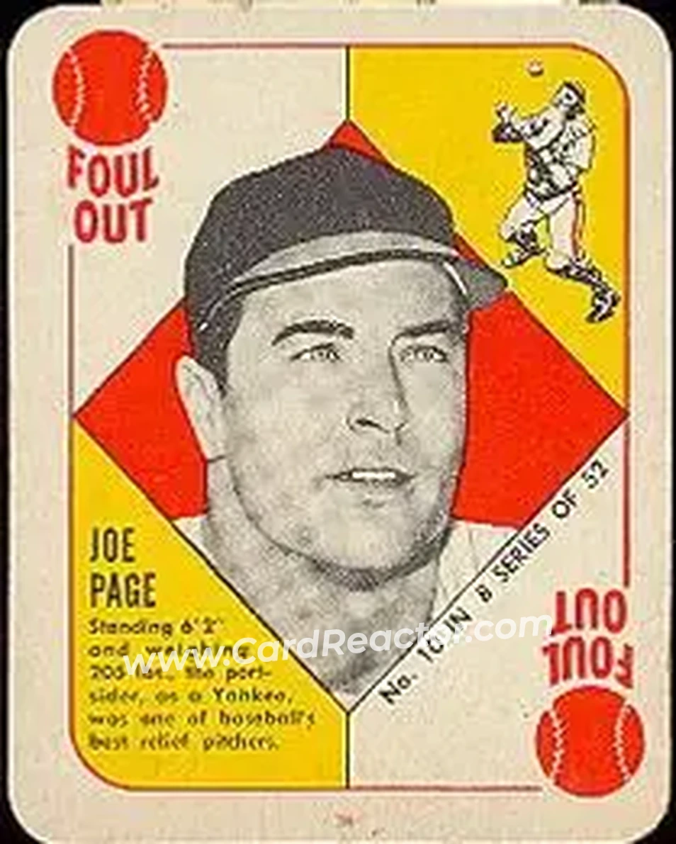 Front of Joe Page